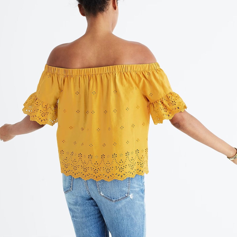 Madewell Eyelet Top - Picture 4 of 7